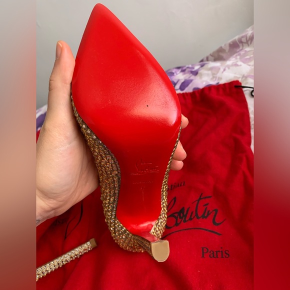 Swarovski Crystal Louboutin Heels - Picture 10 of 12